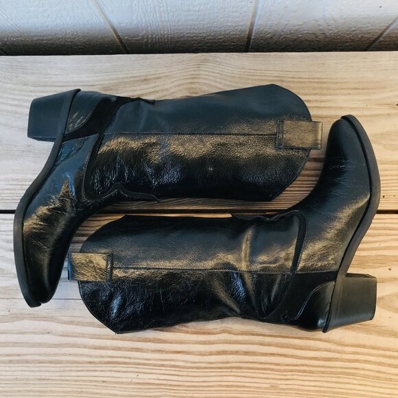 Black Heeled Boots - Picture 11 of 16